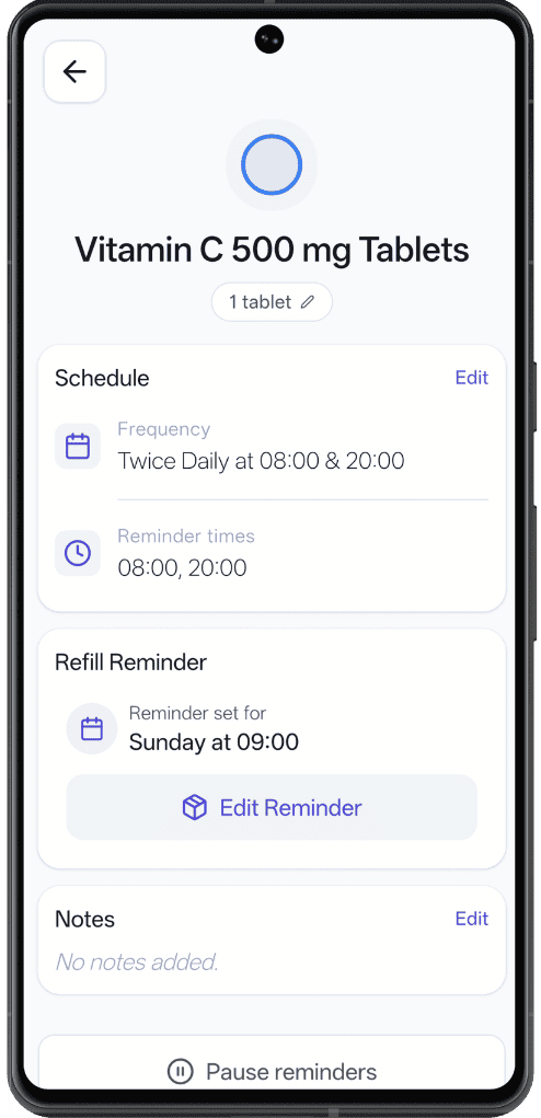 TimelyMeds App Screenshot